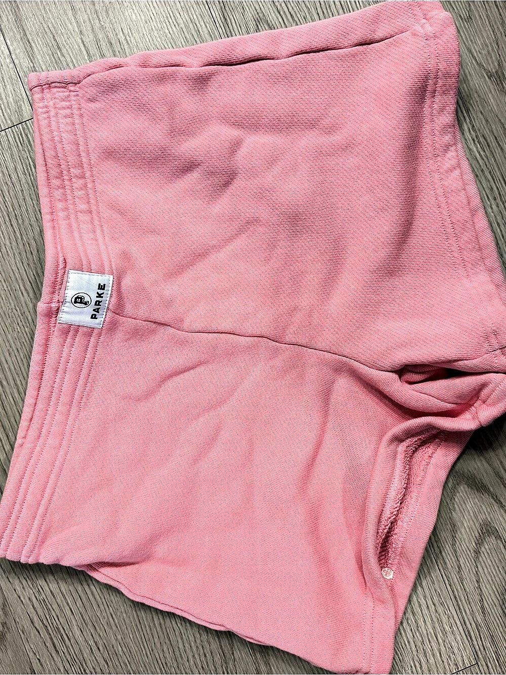 RARE PARKE SET Sweatshirt (L/XL) & Sweat-shorts (M)- in Conch and Peel - Picture 2 of 8